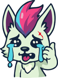 Im Fine Zombie Fox Chibi