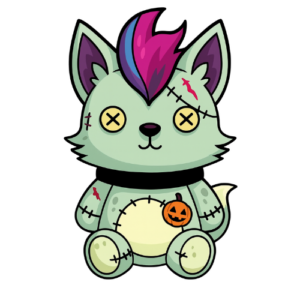 Zombie Fox Plushie